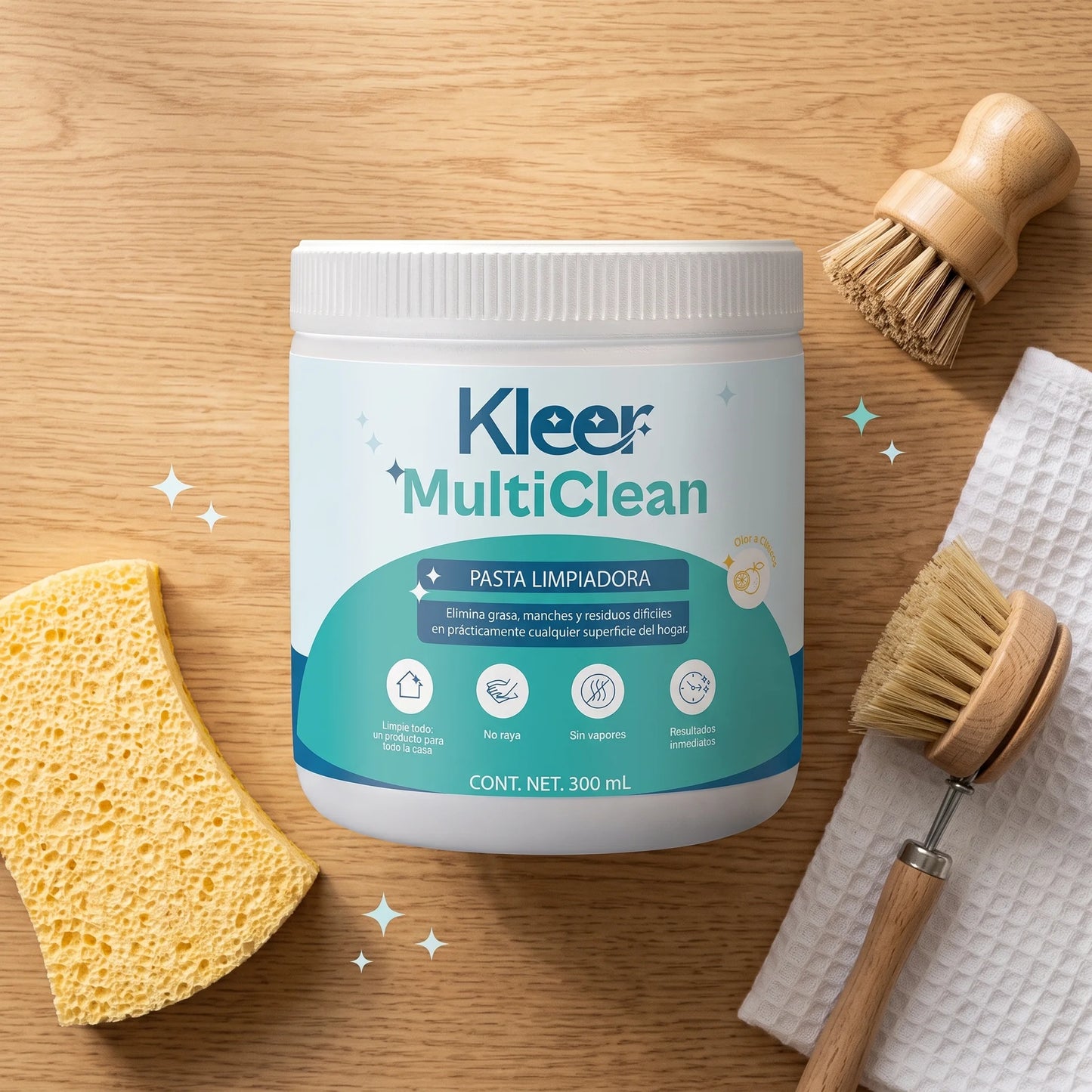 Multiclean Crema Limpiadora Multisuperficie
